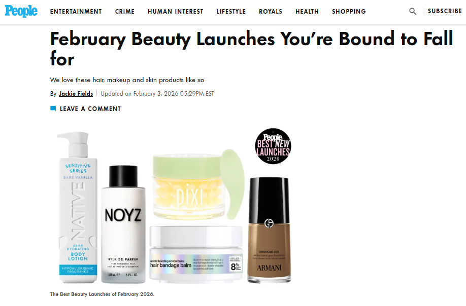 People: February Beauty Launches You're Bound to Fall For