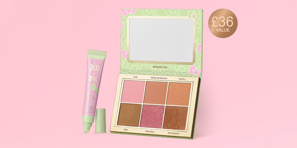 Pixi + Hello Kitty Anywhere Palette and Lip Tone at 36 Value